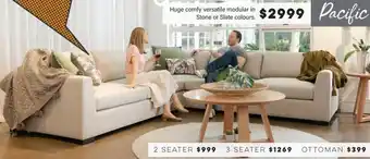 Pacific 2 Seater