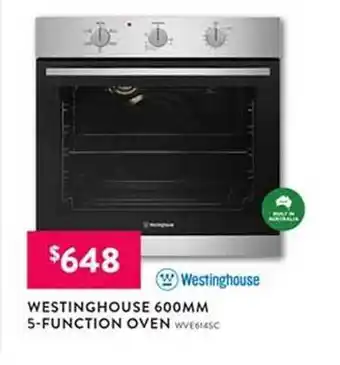 Westinghouse 600 Mm 5-function Oven