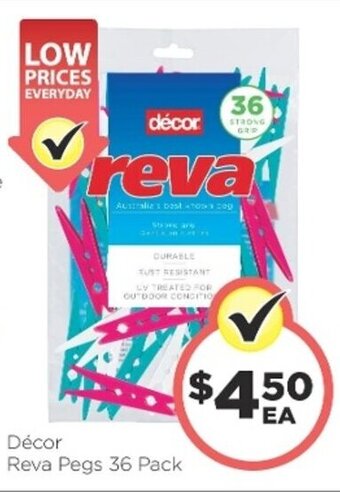 Foodworks Décor Reva Pegs 36 Pack offer