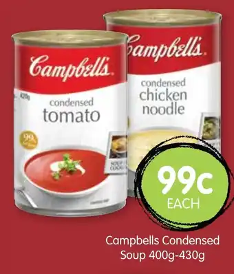 Spudshed Campbell's Condensed Soup 400-430g offer