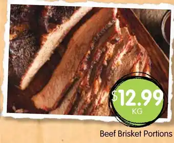 Spudshed Beef Brisket Portions offer