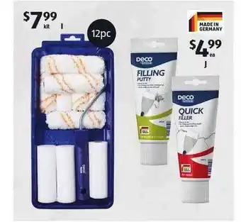 ALDI Deco Style Filling Putty, Deco Style Quick Filler offer