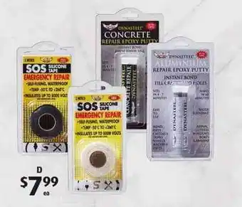 ALDI Sos Silicone Taps Emergency Repair, Concrete Repair Epoxy Putty offer