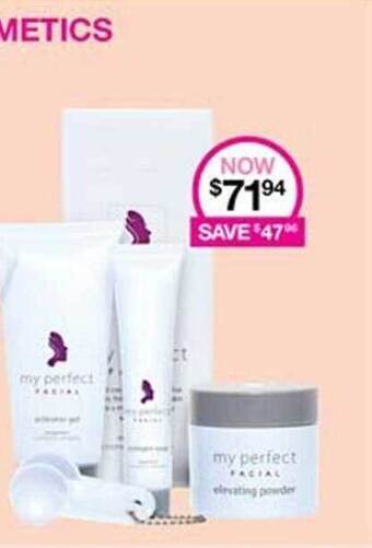 Priceline My Perfect Cosmetics Skincare Range offer