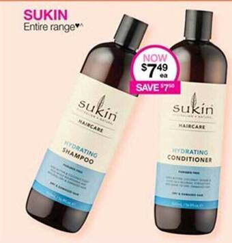 Priceline Sukin Entire Range offer