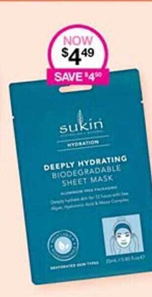 Priceline Sukin Entire Range offer