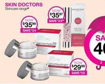 Skin Doctors Skincare Range
