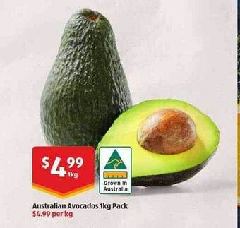 ALDI Australian Avocados offer