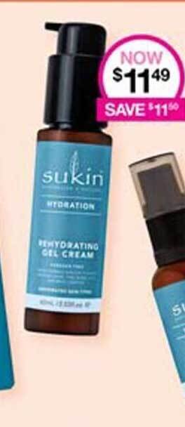 Priceline Sukin Entire Range offer