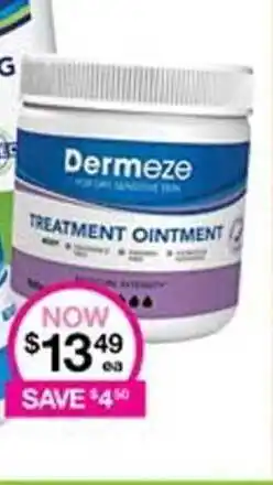Priceline Dermeze Treatment Ointment offer