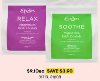 BIG W Epzen Soothe Bath Crystals 81713,81608 offer