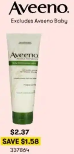 BIG W Aveeno Excludes Aveeno Baby 337864 offer