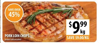 Supabarn Pork Loin Chops offer