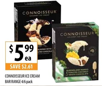 Connoisseur Ice Cream Bar Range 4/6 Pack