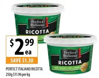 Supabarn Perfect Italiano Ricotta 250g offer