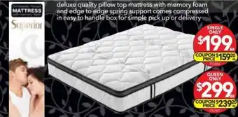 Cheap as Chips Mattress Superior Queen Size offer