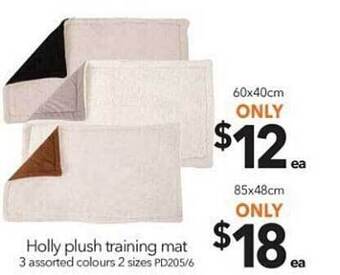 Cheap as Chips Holly Plush Training Mat offer