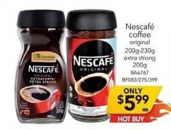 Nescafé Coffee Original Extra Strong