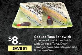 Ritchies Cooked Tuna Sandwich offer