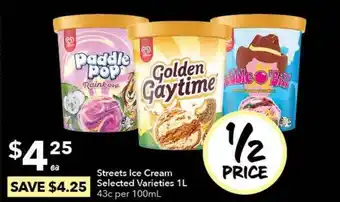 Ritchies Streets Ice Cream offer