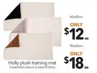 Cheap as Chips Holly Plush Training Mat 90x60cm offer