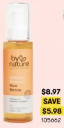 BIG W By Nature Radiance Boosting Face Serum 105662 offer