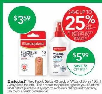 Terry White Elastoplast offer