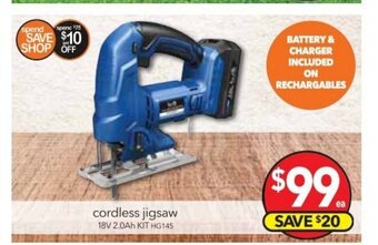 Cheap as Chips Cordless Jigsaw offer
