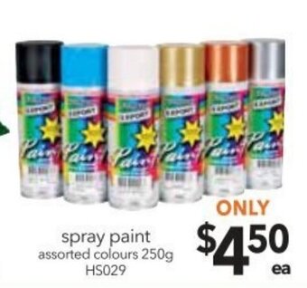 Cheap as Chips Spray Paint 250g offer