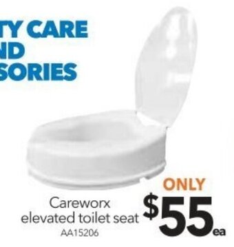 Cheap as Chips Careworx Elevated Toilet Seat offer