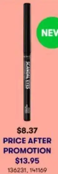 BIG W Rimmel Eyeliner 136231,141169 offer
