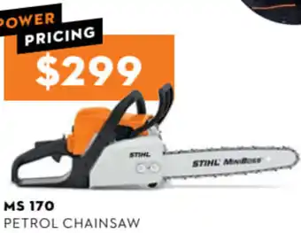 STIHL MS 170 Petrol Chainsaw offer