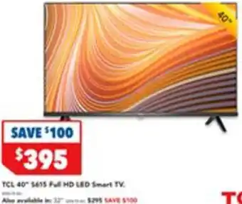 Harvey Norman TCL 40" 5655 Full HD LED Smart TV. offer