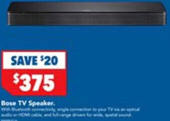 Bose TV Speaker.