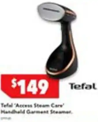 Harvey Norman Tefal Access Steam Care Handheld Garment Steamer. offer