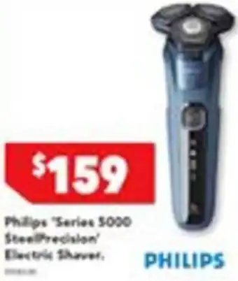 Harvey Norman Philips 'Series 5000 Steel Precision' Electric Shaver. offer