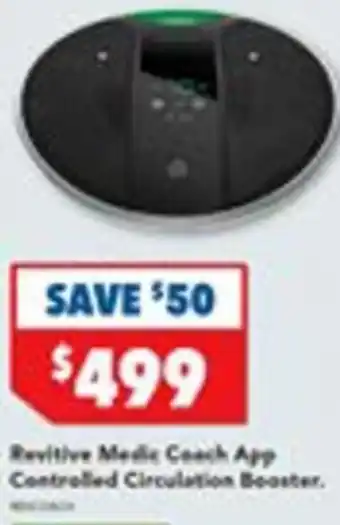 Harvey Norman Revitive Metallic Coach App Controlled Circulation Booster. offer