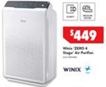 Harvey Norman Winix 'Zero 4 Stage' Air Purifier. offer