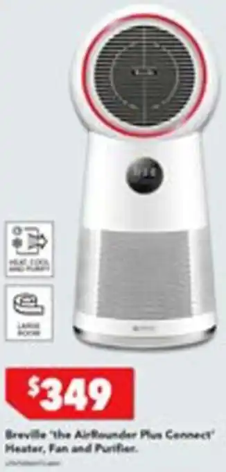Harvey Norman Breville 'The AirRounder PLus Connect' Master, Fan And Purifier. offer
