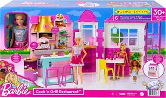 Myer Barbie Cook N Grill Restaurant with Doll offer