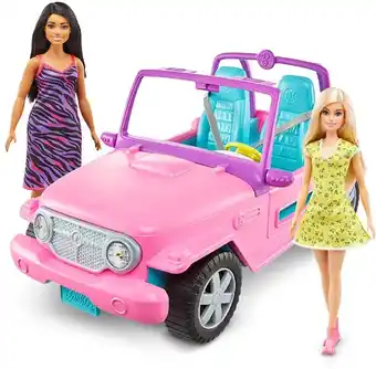 Myer Barbie Barbie & Friend Dolls & Vehicle Set offer