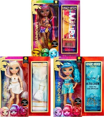Myer Rainbow High Assorted Pacific Coast Fashion Dolls offer