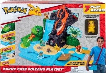Pokémon Carry Case Volcano Playset