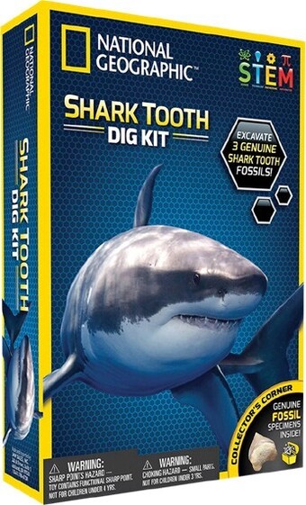 National Geographic Shark Tooth Dig Kit*