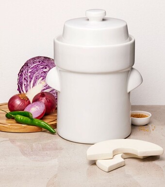 Coles Culinex Fermentation Crock 5L offer