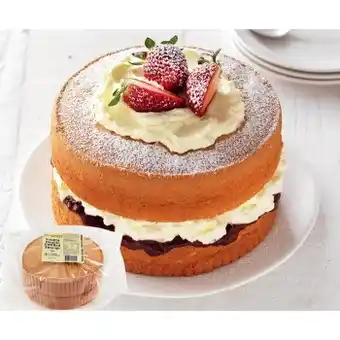 IGA Your Bakery Unfilled Sponge Cake Chocolate or Vanilla 460g offer