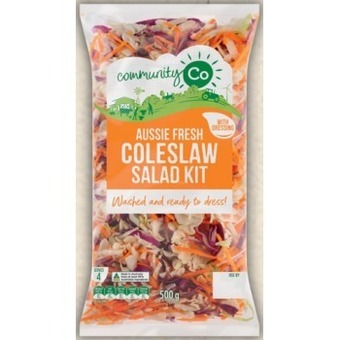 IGA Community Co Coleslaw Kit 500g offer