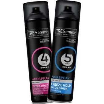 IGA TRESemmé Extra or Freeze Hold Hairspray 360g offer