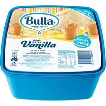 IGA Bulla Real Dairy Vanilla Ice Cream 4 Litre offer