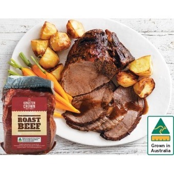 IGA Australian Kingston Crown Roast Beef offer